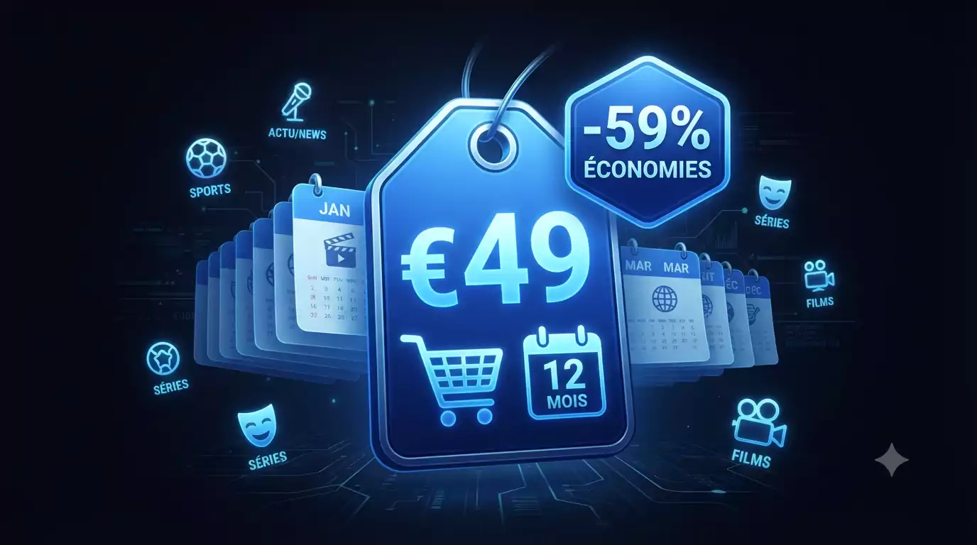 IPTV Achat 12 Mois France 2026 — Le Meilleur Achat IPTV