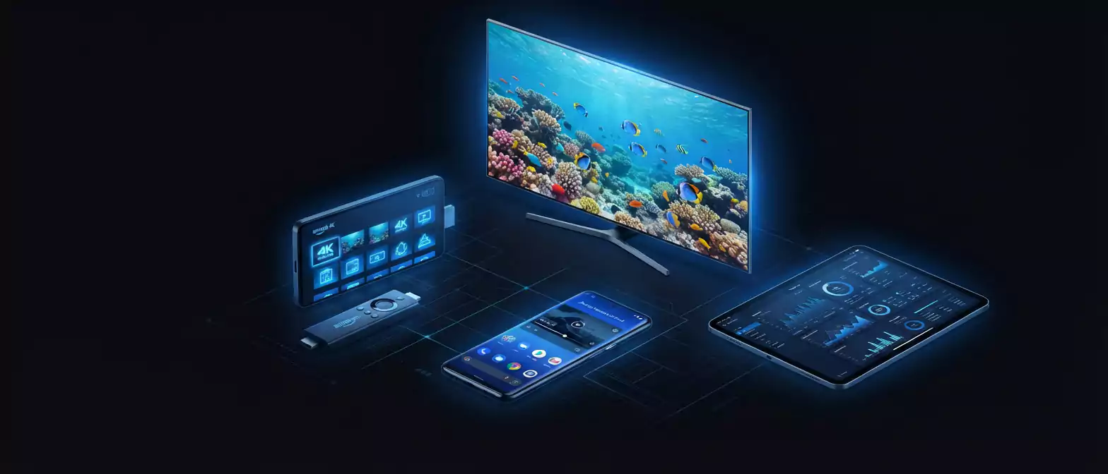 IPTV Achat compatible Smart TV, Firestick, Android, iPhone, PC
